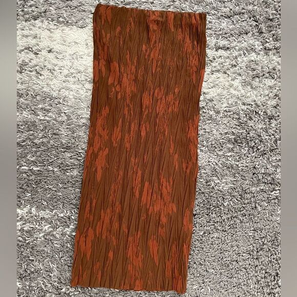 NWT Zara Jacquard Midi Skirt - Picture 1 of 10